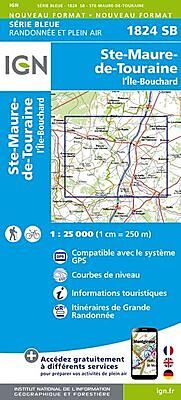 IGN - 1824 SB ST MAURE 1 25 000