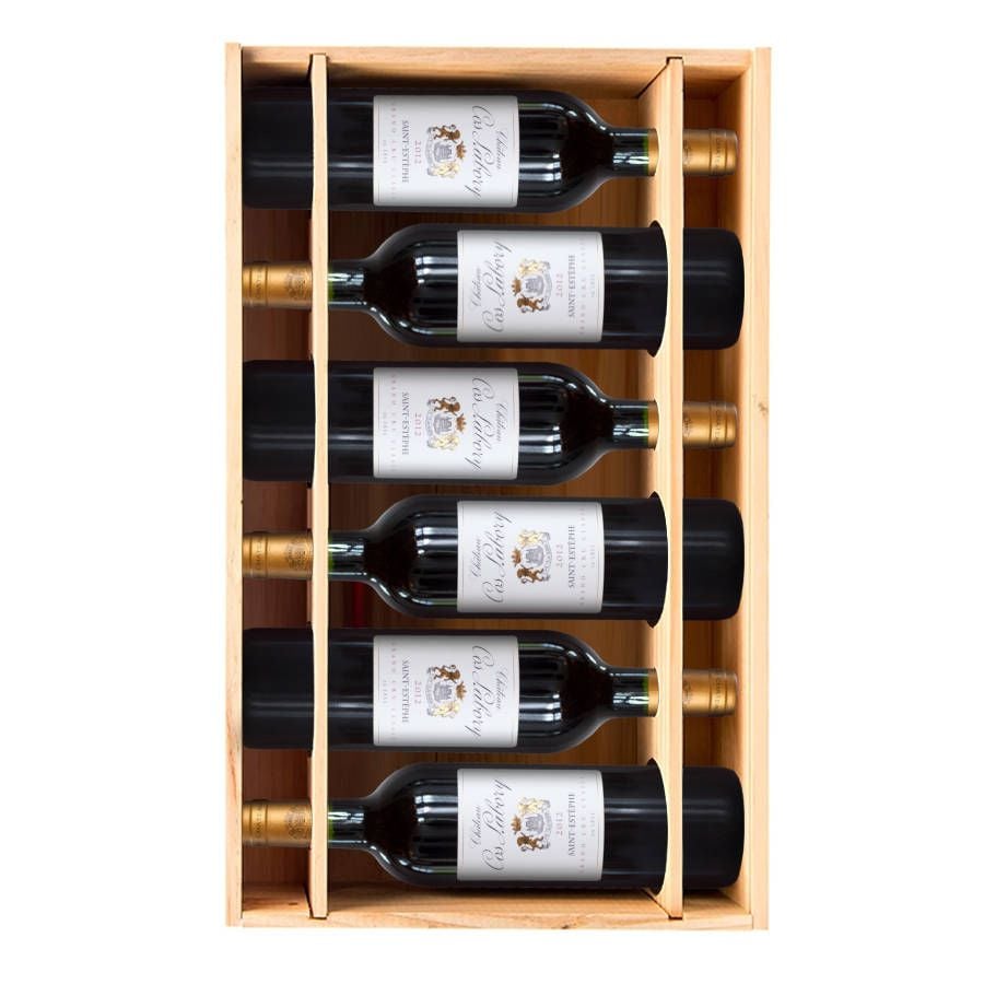 Château Cos Labory 2012 - 6 bouteilles & Caisse bois