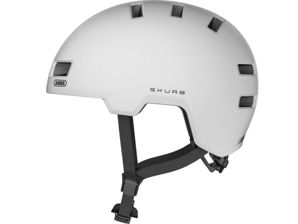 Abus Skurb Cykelhjelm, Pearl White