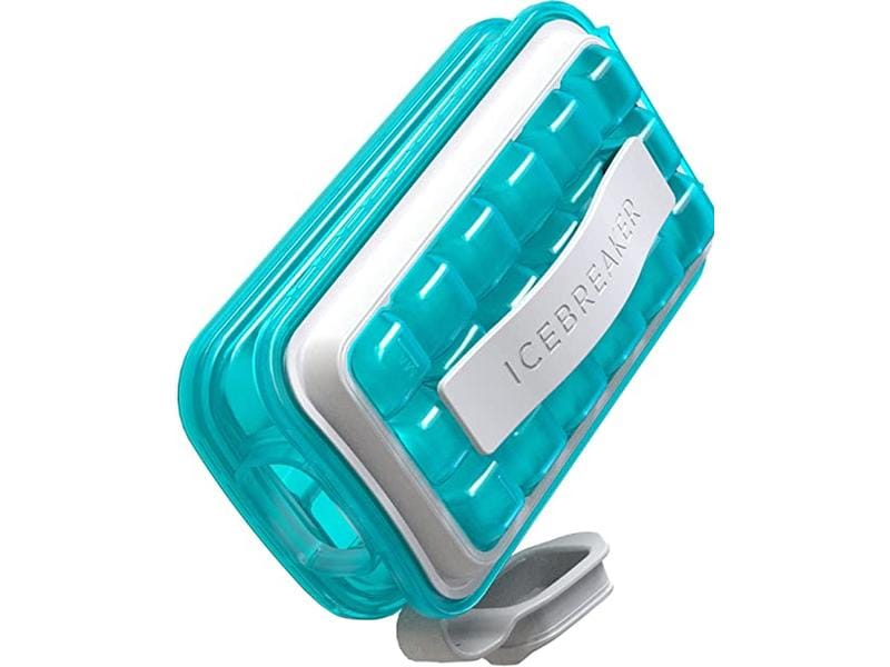 Mediashop Eiswürfelform Pop 21 x 11.5 x 5.5 cm, Blau Form für 18 grosse Eiswürfel