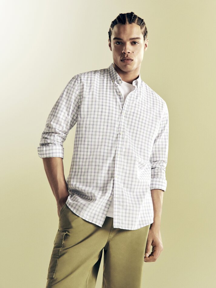 Camisa xadrez - Verde