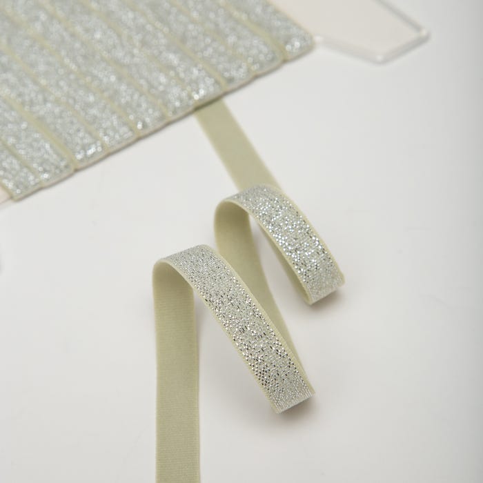 Atelier Veritas-Elastiek met glitters 10mm