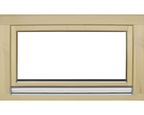 Houten raam, grenen, gelakt, 980x580 mm, DIN links