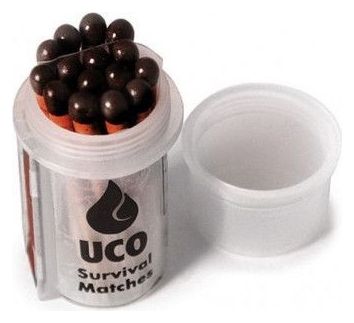 STORMPROOF PM Kit 15 allumettes de survie - Uco