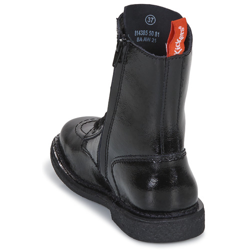 Kickers - MEETICKZIP - Noir vernis