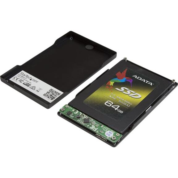 StarTech.com Boîtier USB 3.1 Gen 2 (10 Gb/s) pour disque dur SATA III de 2,5 pouces