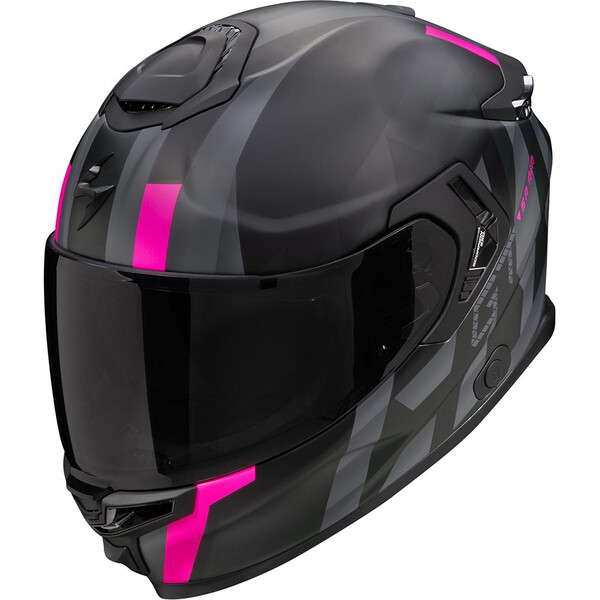 Scorpion - Casque Exo-GT SP Air Touradven Noir Mat / Rose
