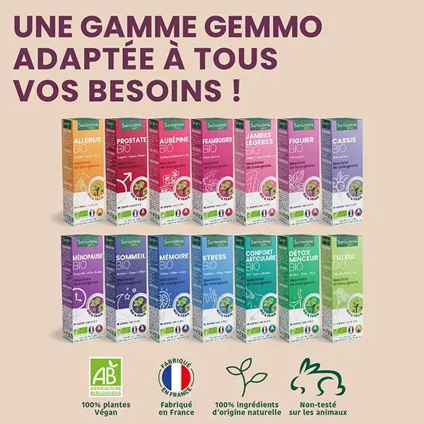 Santarome Bio - Bourgeon Figuier Bio - Gémmothérapie - Flacon de 30ml