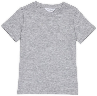Luca & Lola Tore T-Skjorte 2-pack, Navy/Grey Melange