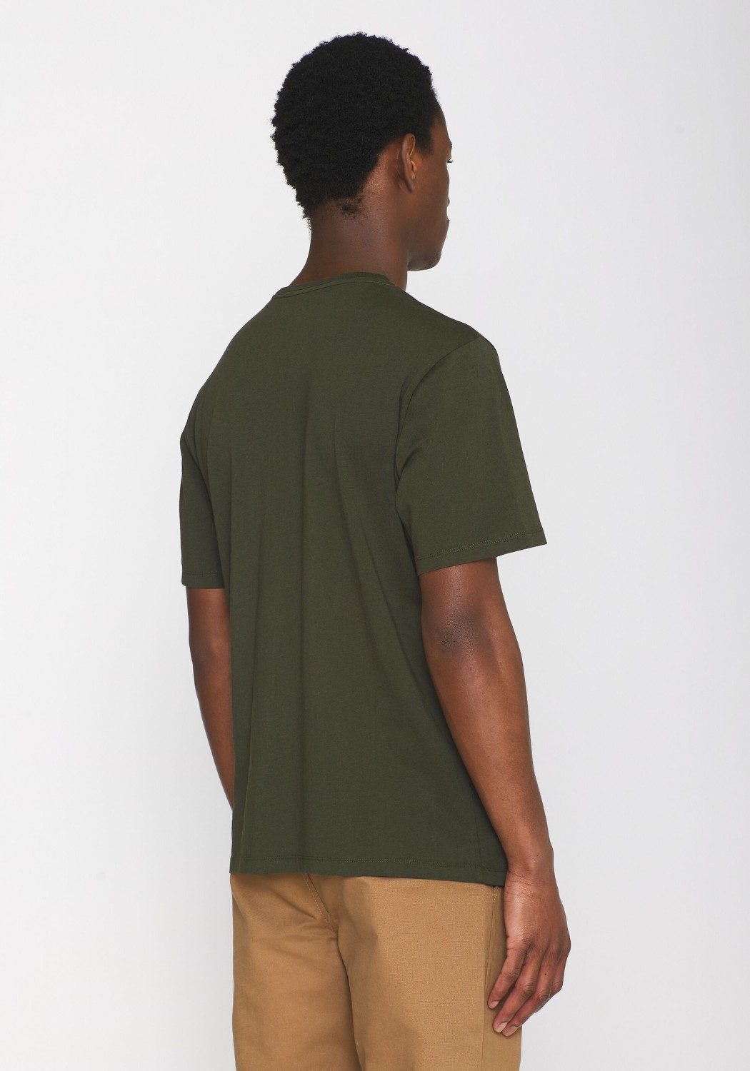 Knowledge Cotton Apparel T-Shirt Basic Tee Forrest Night
