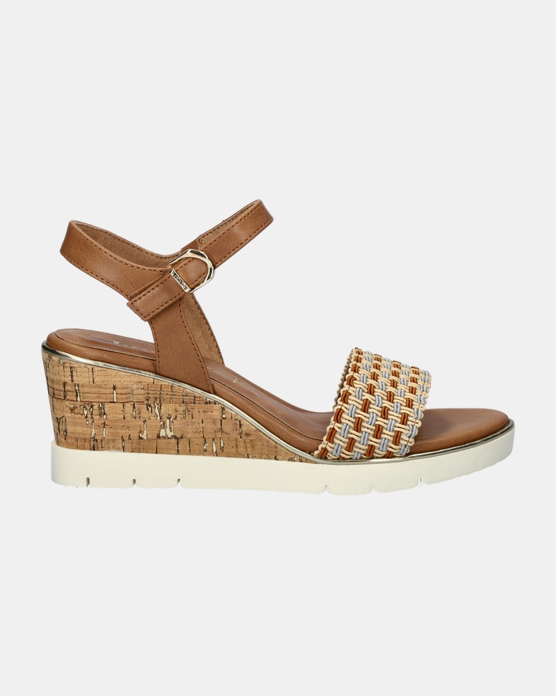 Tamaris Sandalen  - cognac