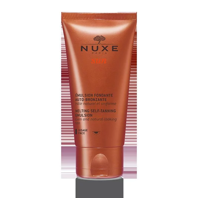 NUXE SUN Emulsion Fondante Auto-Bronzante Visage - 50ml