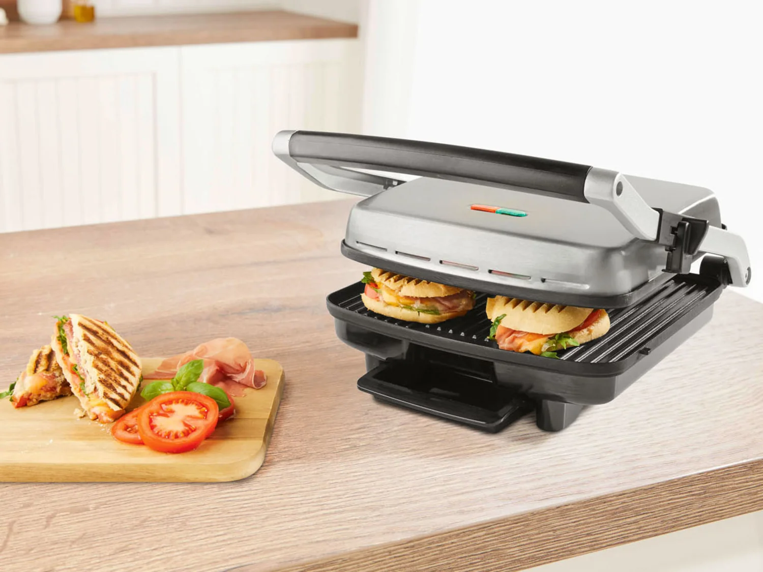 FERRAMENTAS DE COZINHA SILVERCREST® Máquina de Panini »SPM 2000 D2«, 1850-2200 W