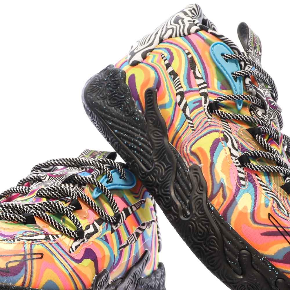 Puma Chaussures de basket Noires/Multicolore Homme Puma Dexter's