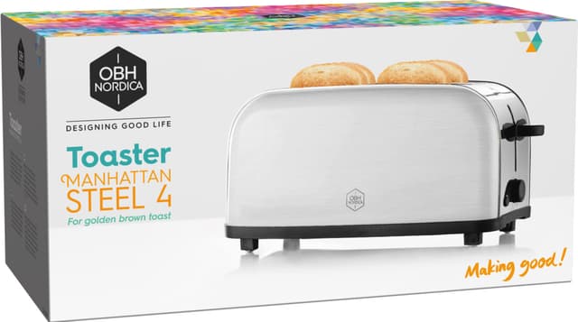 OBH Nordica Manhatten brødrister 2268