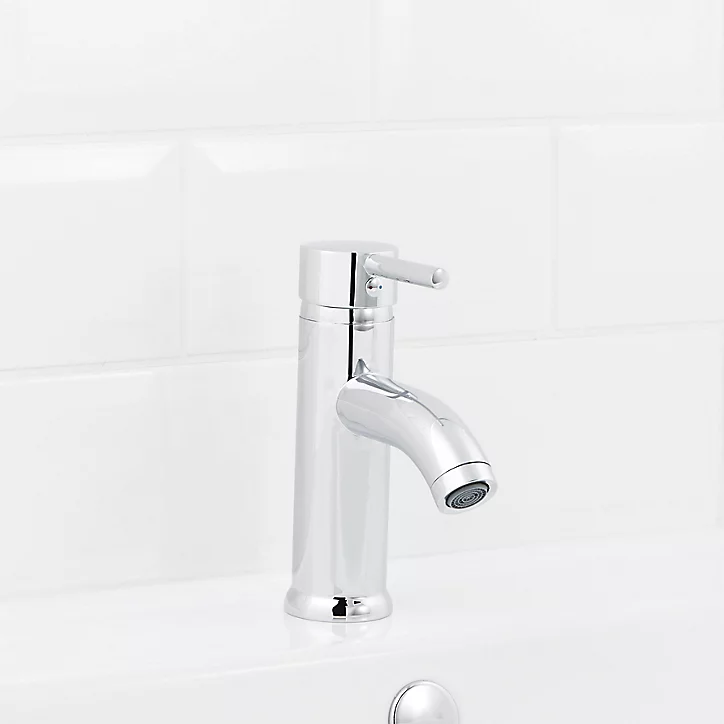 Mitigeur de lavabo chromé GoodHome Hoffell