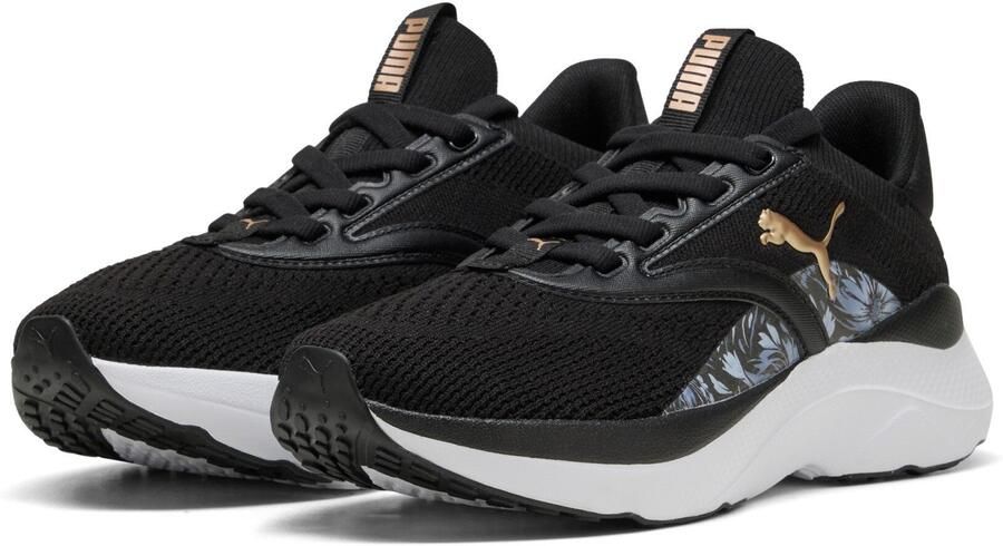 Puma Softride Mayve Bloom hardloopschoenen zwart lila