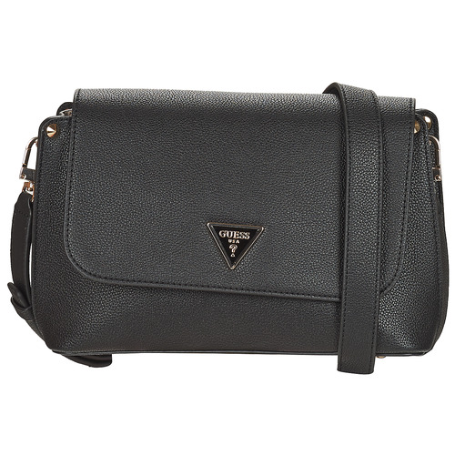 Guess - MERIDIAN FLAP CROSSBODY - Noir