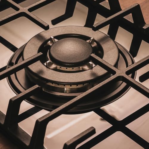 Cecotec Plaque à gaz Bolero Squad G 4200S Glass Black. Plaque à gaz avec 4 feux, finition verre noir, puissance 8000W, grilles individuelles et allumage électrique avec sécurité des vannes. : Cuisine et Maison