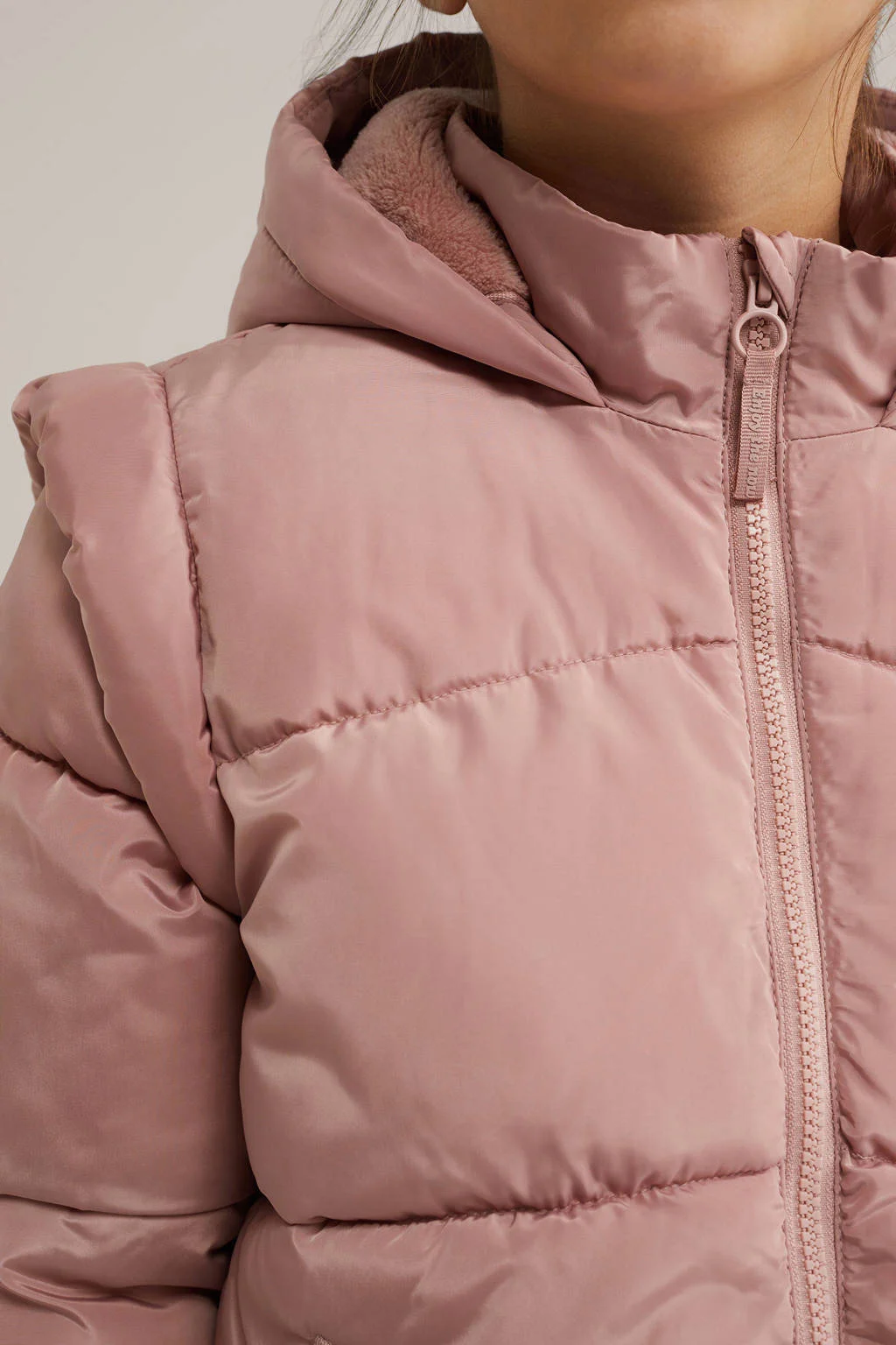 WE Fashion gewatteerde jas poederroze