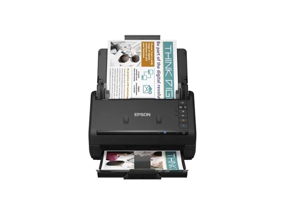 Epson WorkForce ES-500W II - Dokumentscanner - Contact Image Sensor (CIS) - Duplex - 215.9 x 6069 mm - 600 dpi x 600 dpi - op til 35 ppm (mono) / op til 35 ppm (farve) - ADF (100 ark) - op til 4000 scanninger pr. dag - USB 3.0, Wi-Fi(n)