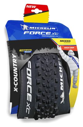 Pneu VTT Michelin Force XC Performance Line 26'' Tubeless Ready Souple