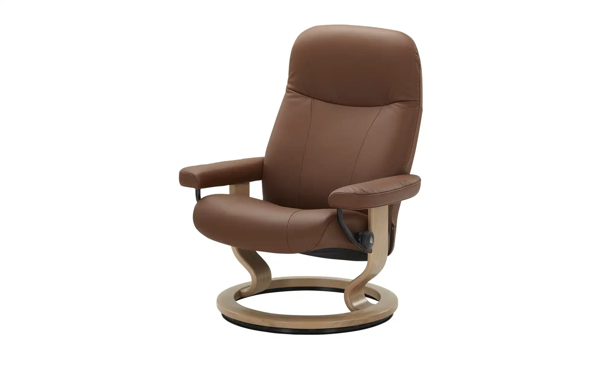 Stressless Relaxsessel mit Hocker aus Echtleder Garda M