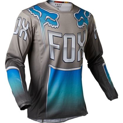 Maillot cross Fox 180 CNTRO - BLUE GREY 2023 - Bleu / Gris