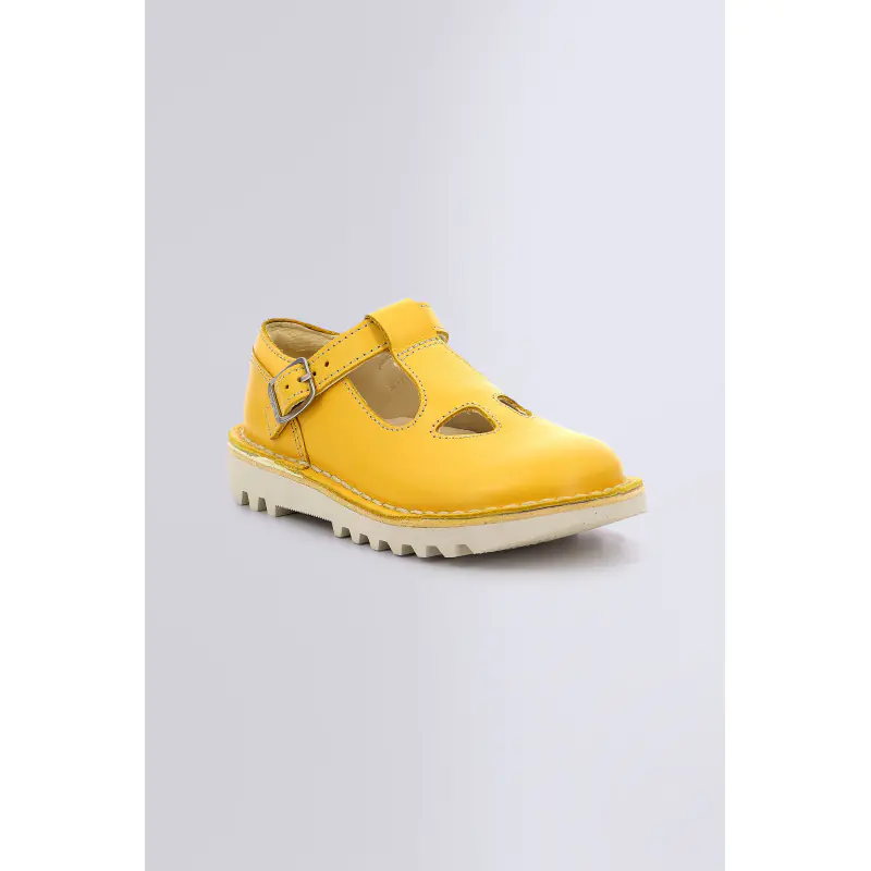 KICK MARY JANE JAUNE SALOME Cuir Fille