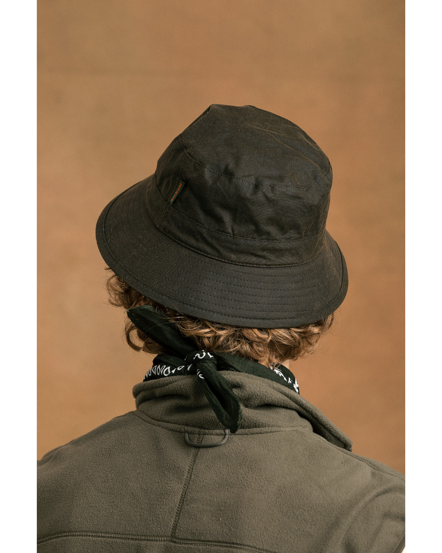 Barbour Lifestyle Wax Sports Hat Olive