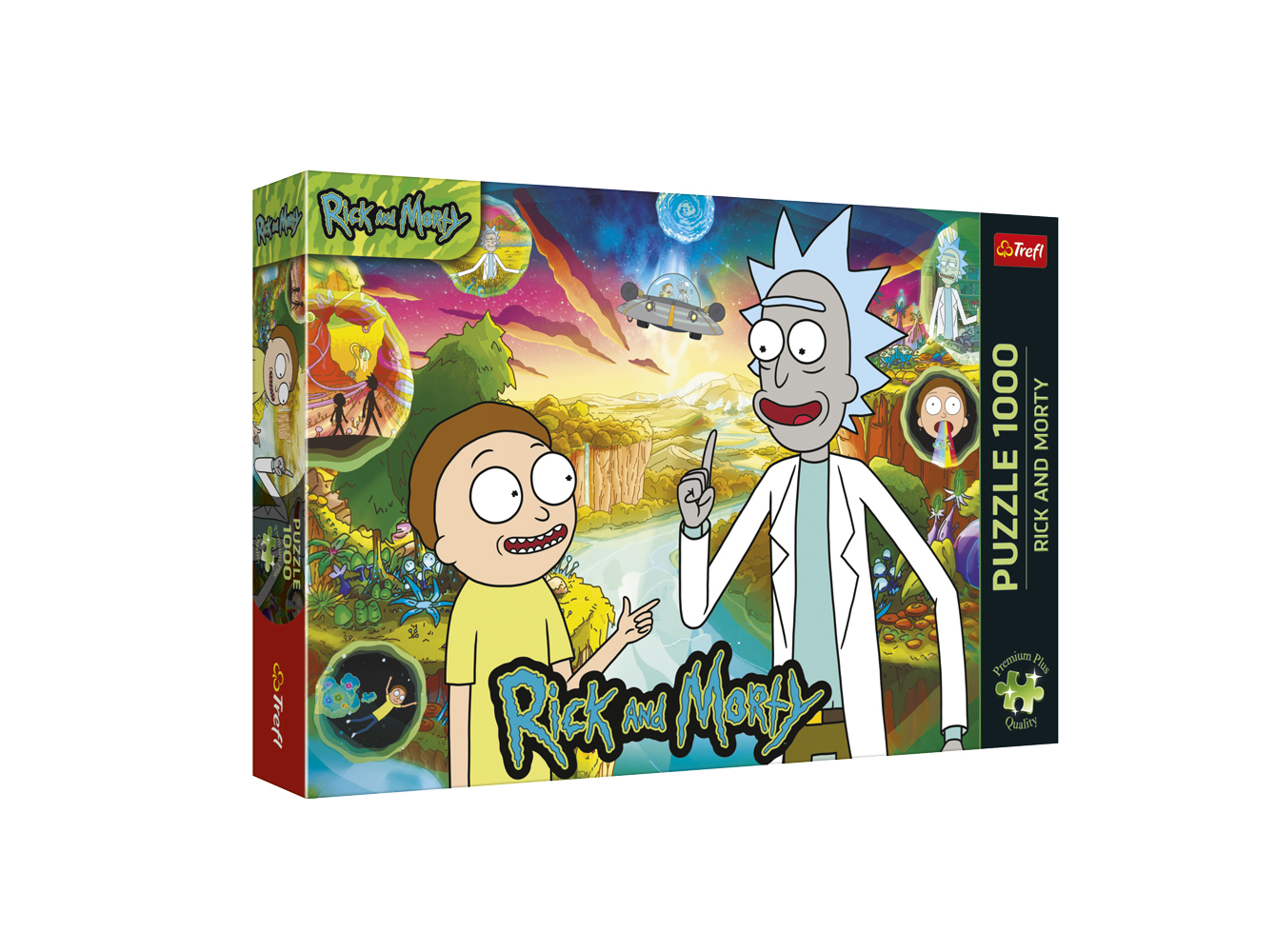 PUZZLE RICK&MORTY TREFL 1000 PEÇAS