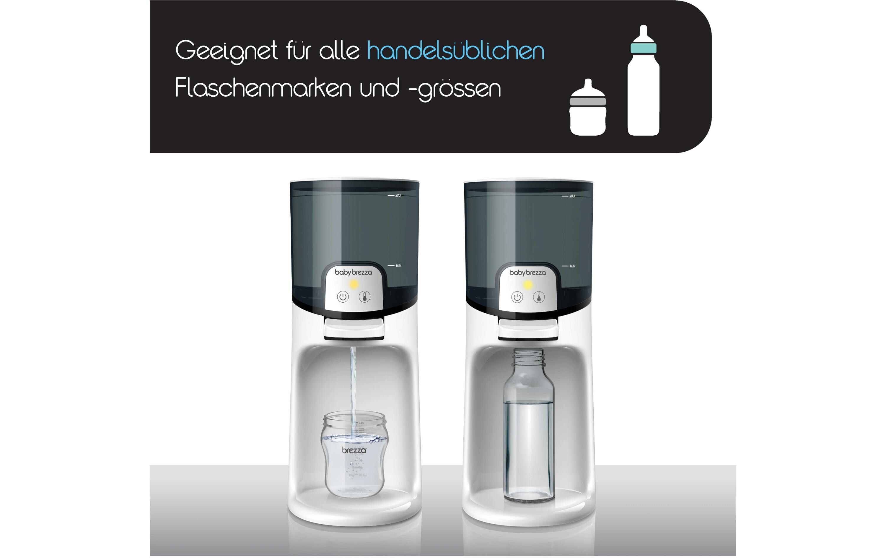 Flaschenwärmer Instant Warmer WeissBereitet und liefert auf der Stelle warmes Wasser mit der idealen Temperatur