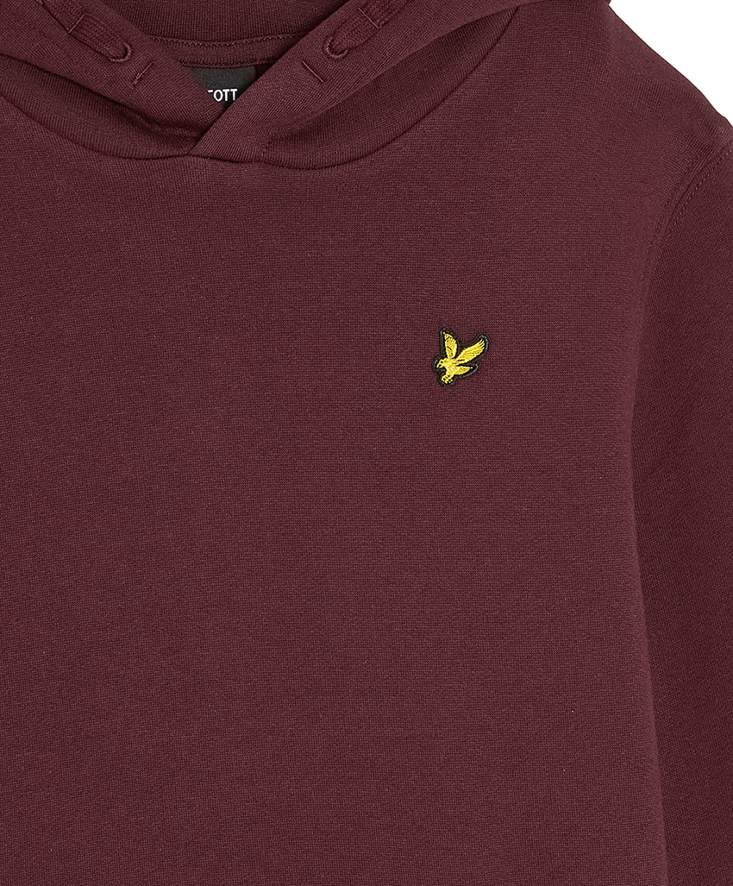 Lyle & Scott Jongens hoodie bordeaux
