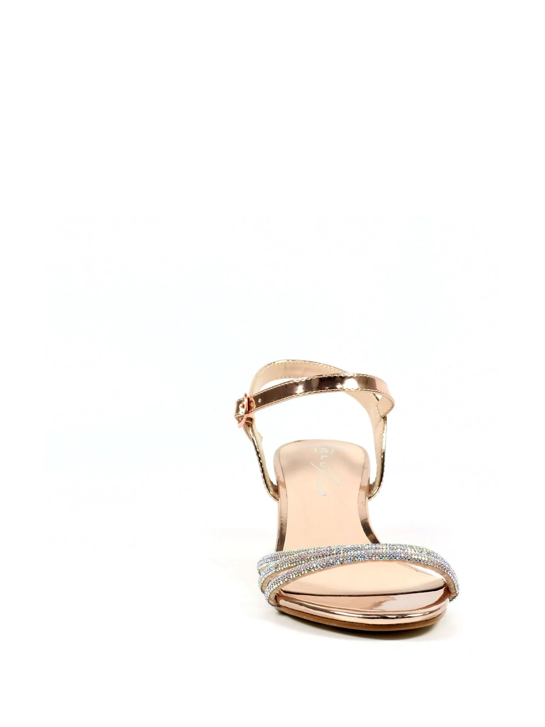 Luna - Amie goudkleurige sandalen