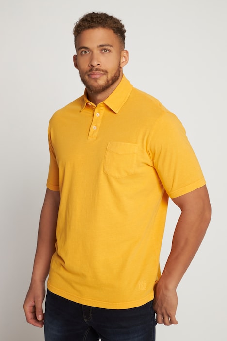 Poloshirt, Halbarm, moderne Waschung