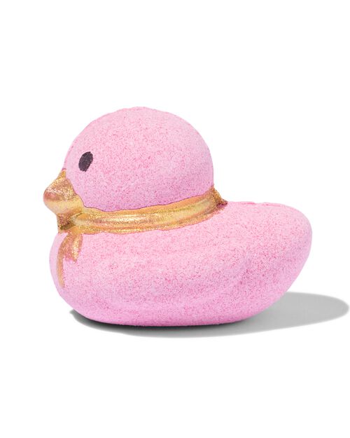 bombe de bain canard fraise