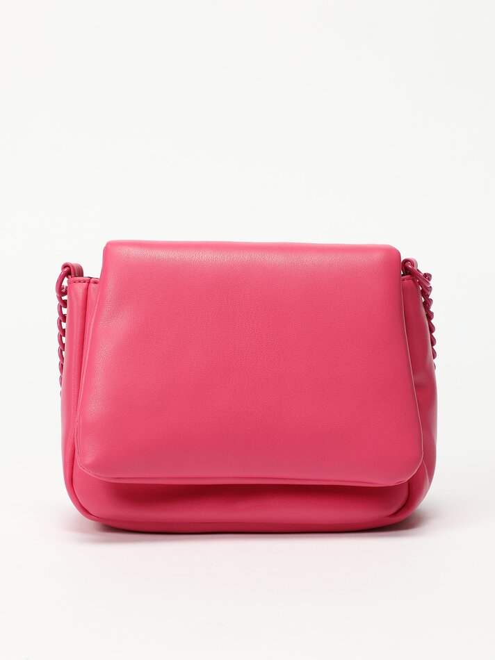 Mini bolsa em couro sintético - Rosa claro
