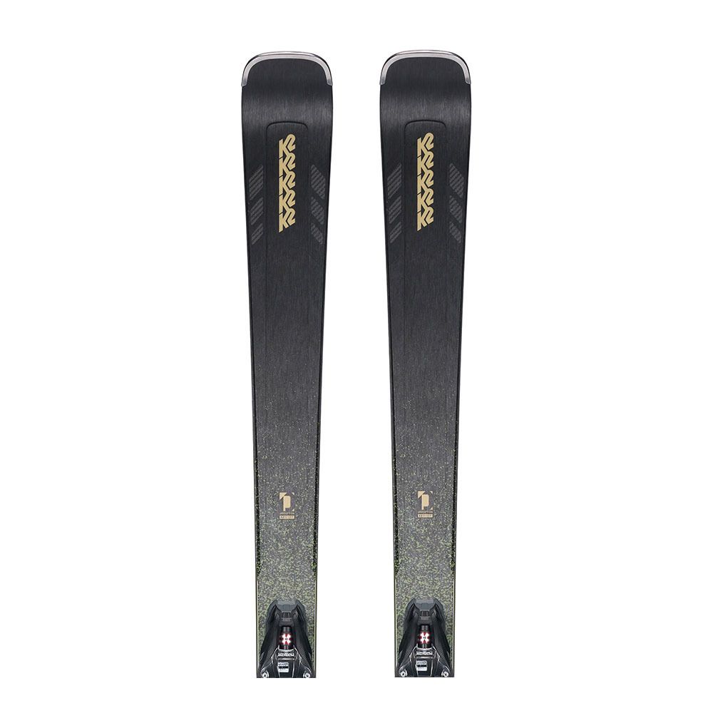 K2 DISRUPTION 82TI + MXCELL 12 TCX QUIKCLIK - Skis piste + Fixations Homme design