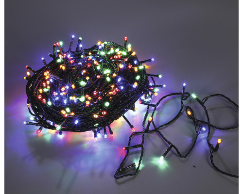 Lafiora lichtsnoer 71,9 m + 10 m snoer 720 LED's veelkleurig licht inclusief timer en dimmer