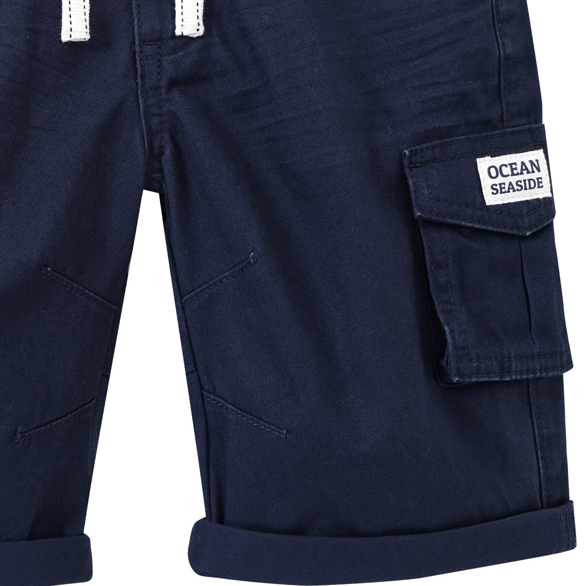 Topolino Jungen Cargoshorts aus Bio-Baumwolle dunkelblau
