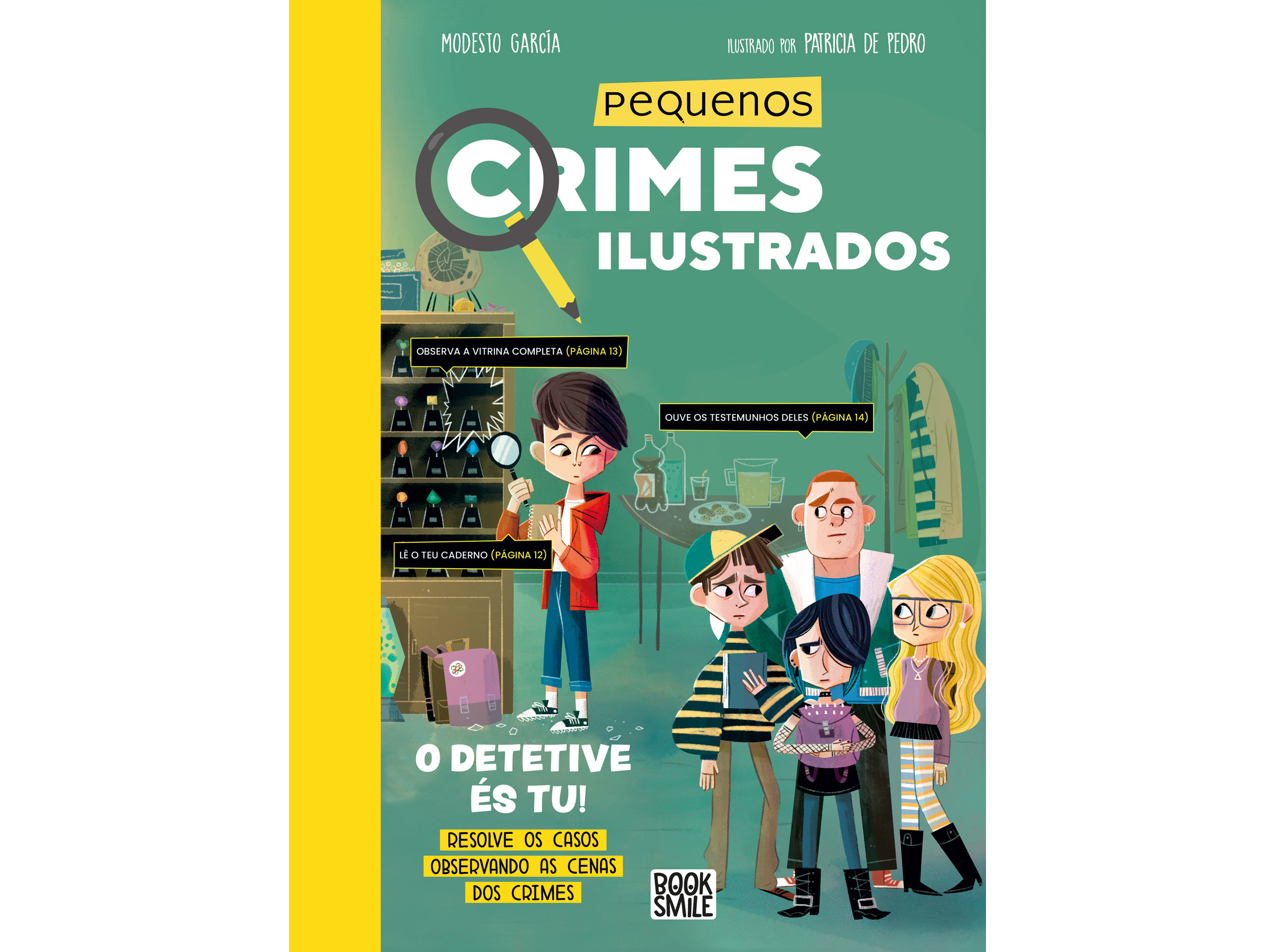 LIVRO PEQUENOS CRIMES ILUSTRADOS MODESTO GARCÍA