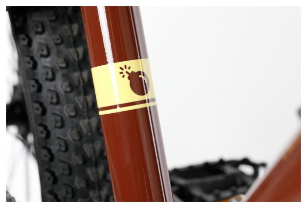 VTT Enfant Scamp HighFox microSHIFT Mezzo 8V 24'' Marron Jaune