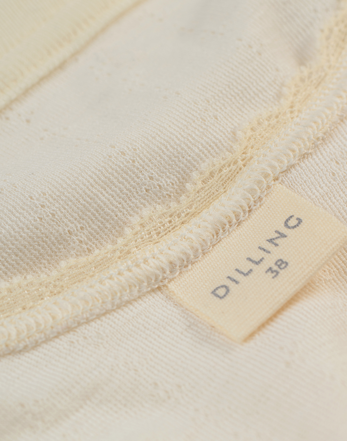 Pointelle bralette van merinowol/zijde voor dames