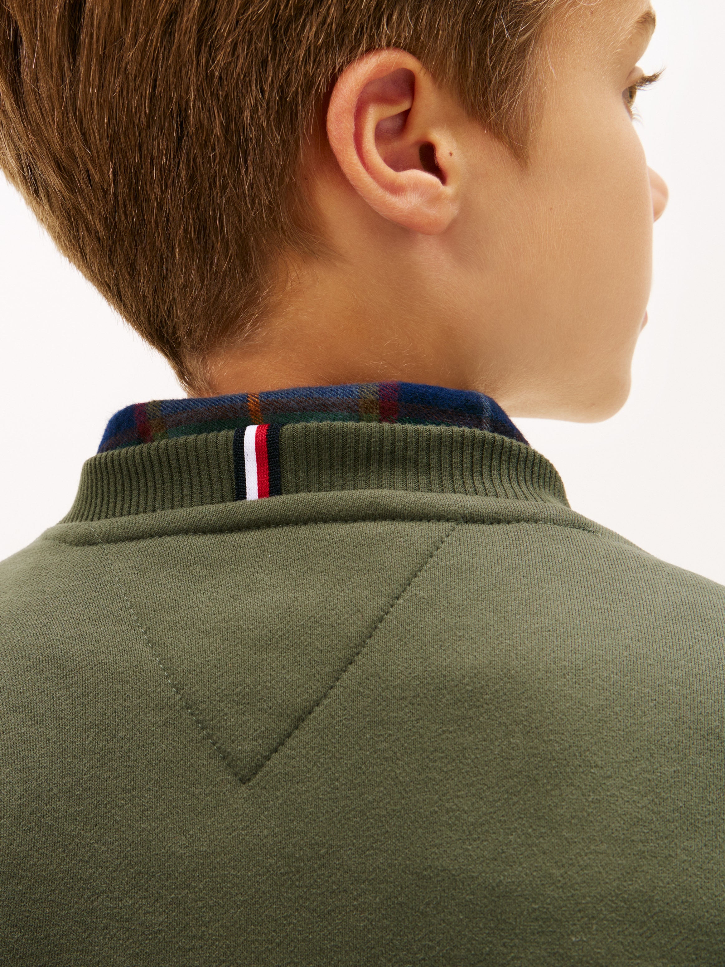 Tommy Hilfiger Sweatshirt »MINI CORP C-NECK«, Kinder bis 16 Jahre, für Jungen und Mädchen, regular fit