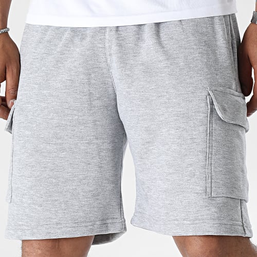 Short Jogging Gris Chiné