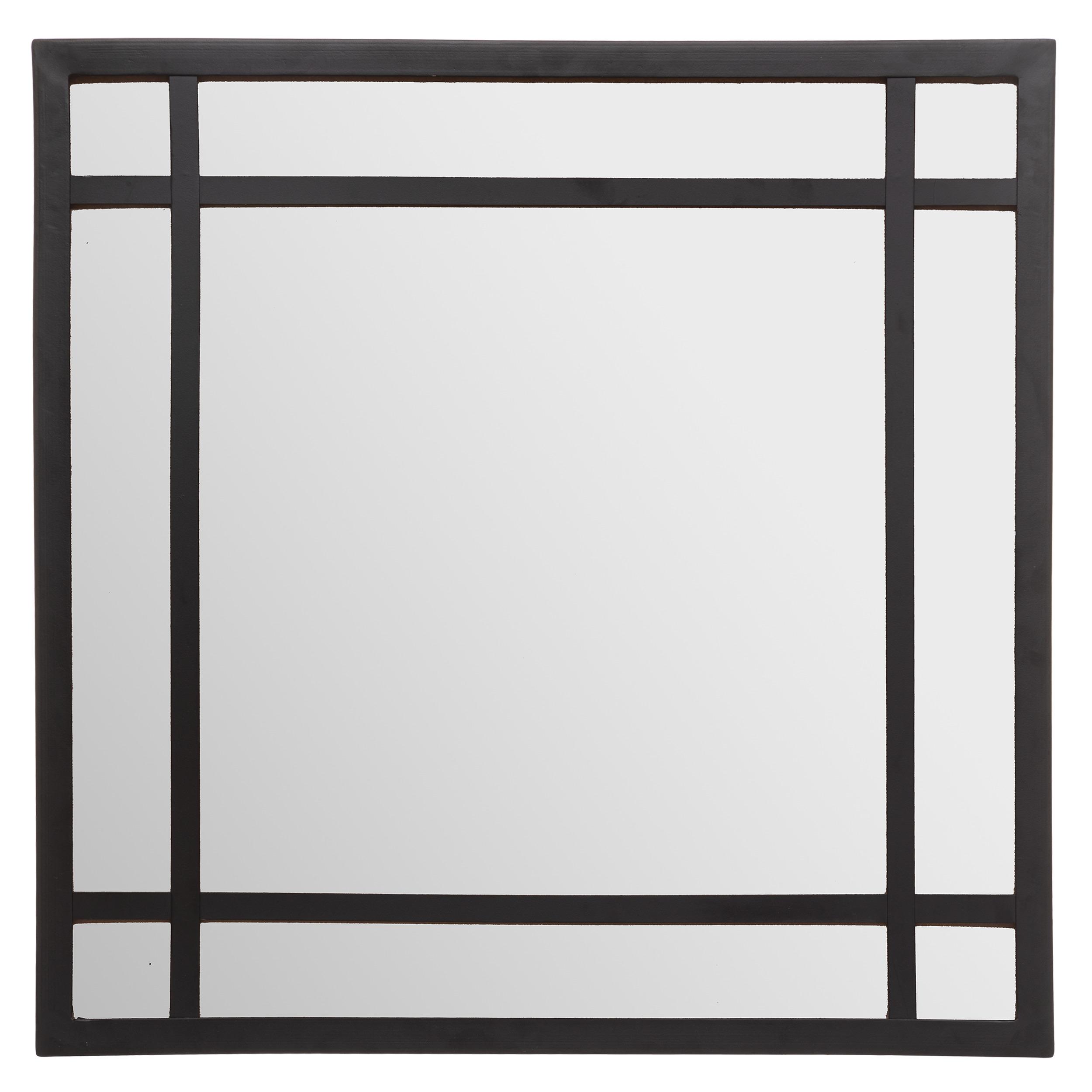 MIROIR METAL ALEXY D.74X74CM