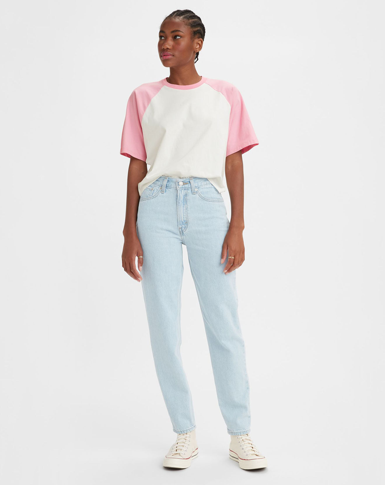 Levi's® Jean 80'S Mom taille haute bleu clair