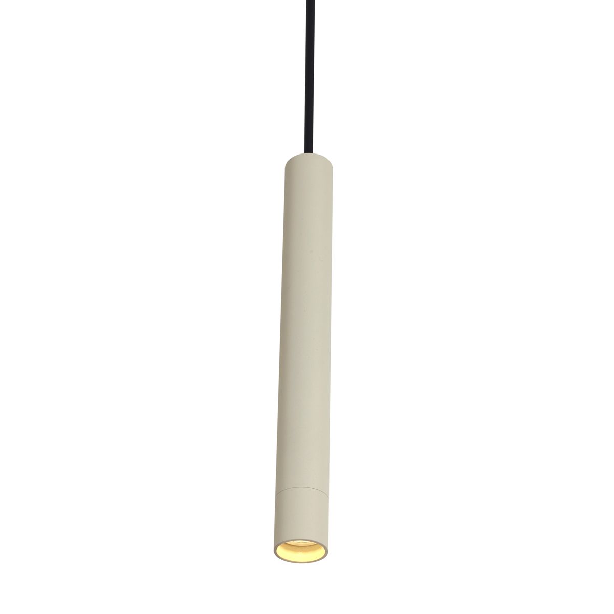 Modern railsysteem met 3 hanglampen beige met zwart 1-fase - Slimline Keno