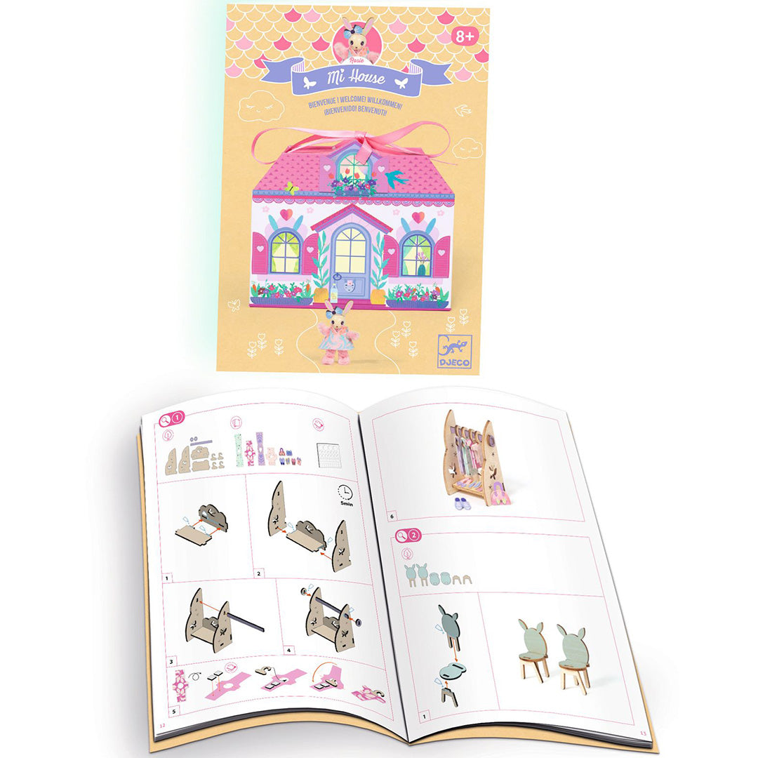 djeco knutselset mi house - rosie