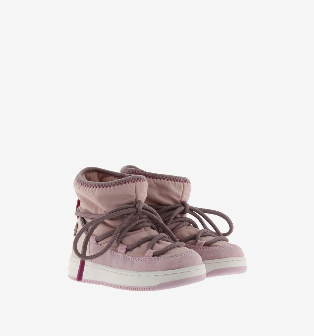 TIEMPO BOTTE NYLON & MÉTAL Bottes après-ski pour filles ROSA
